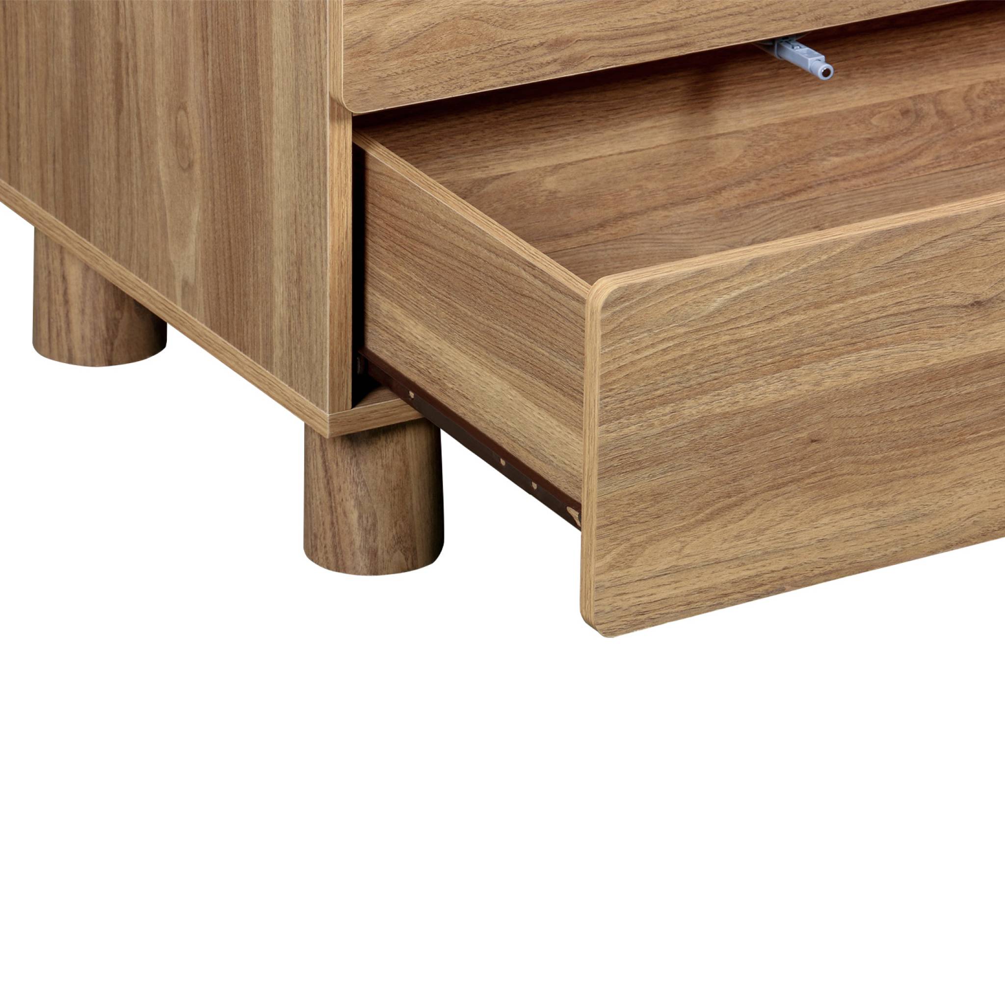 Commode décor bois 6 tiroirs AYANA