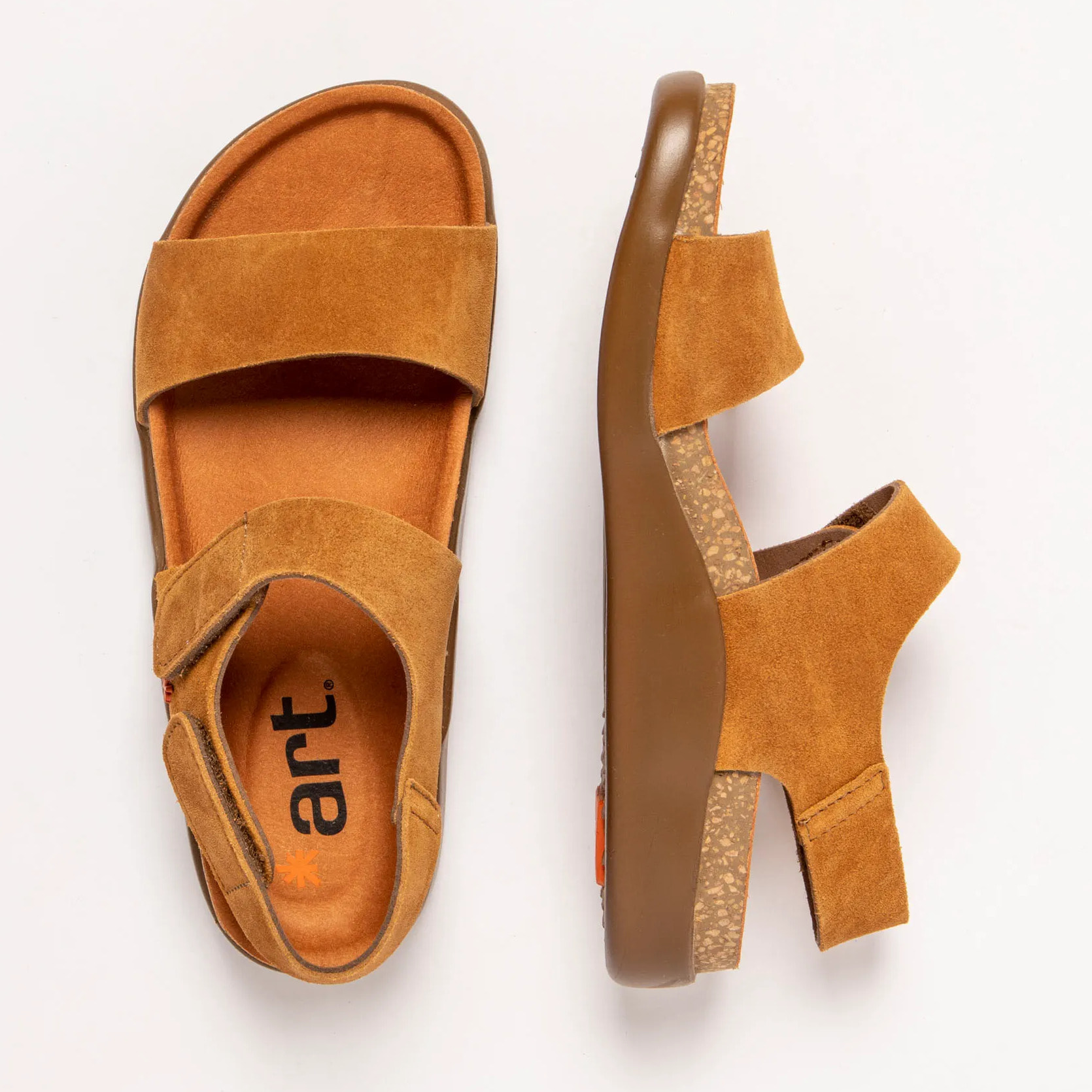Sandalias 1386S SILK SUEDE TOFFEE/ BIARRITZ color Toffee