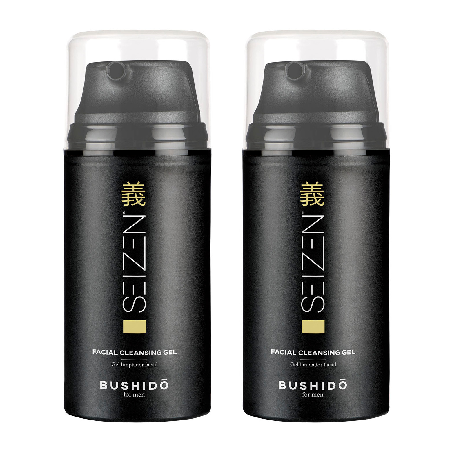 Nettoyant pour le visage bushido 100 ml. paquet de 2