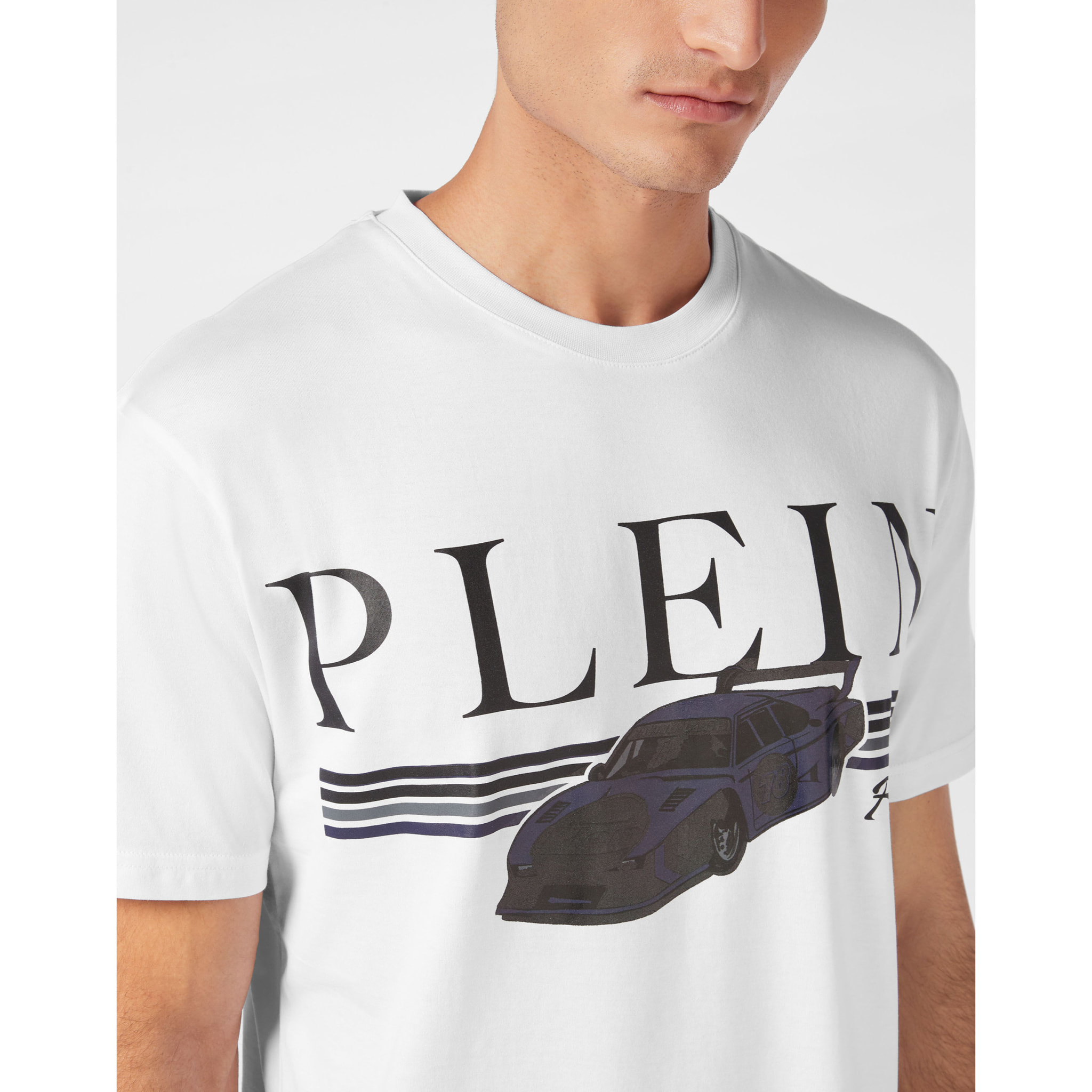 PHILIPP PLEIN Maglietta a girocollo RACING