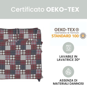 Intrecci – Completo lenzuola in cotone Matrimoniale