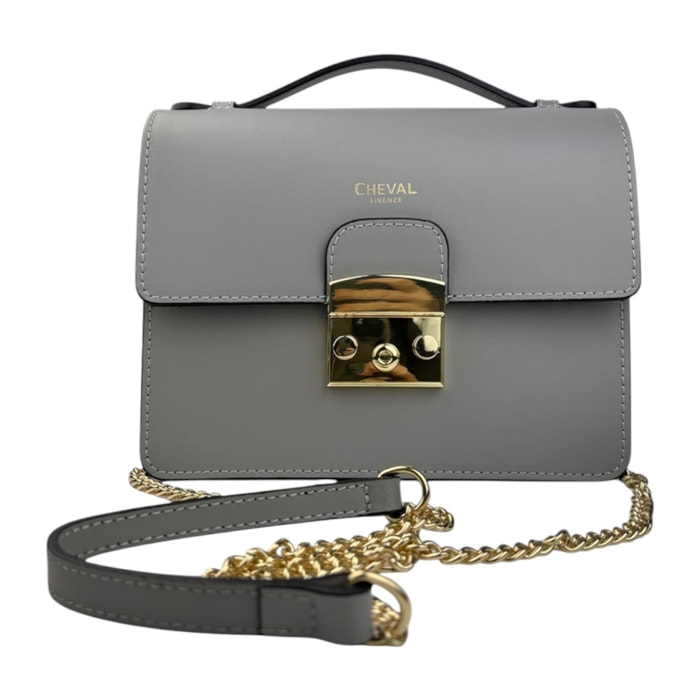 Borsa a tracolla Cheval Firenze Isabella Grigio Chiaro