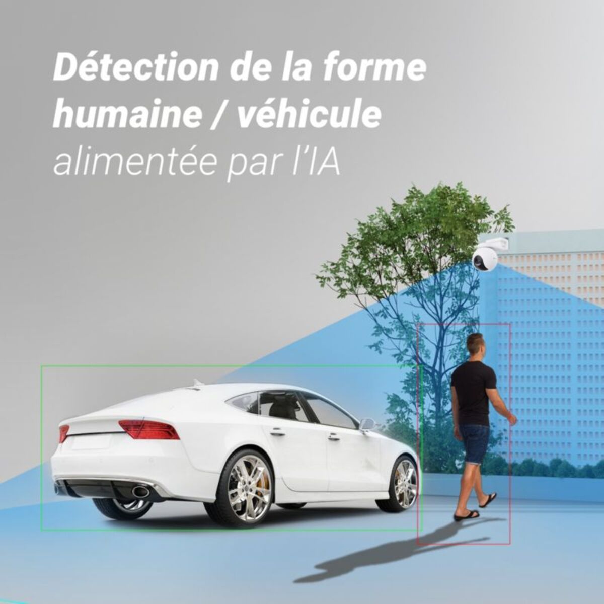 Caméra de surveillance EZVIZ EB8 4K 4G & Wifi Kit