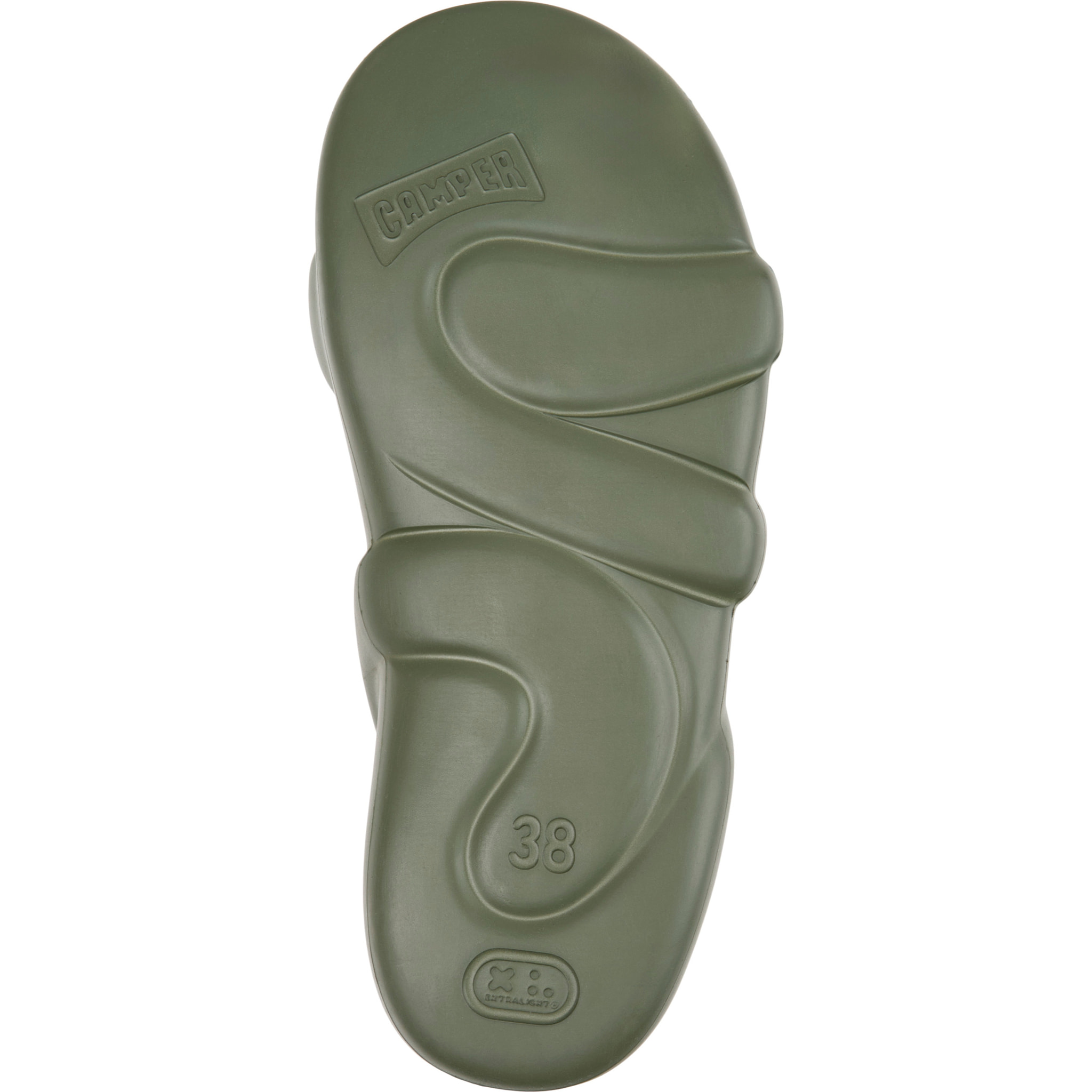 Sandalias - CAMPER Kobarah Flat - Verde - Sintético