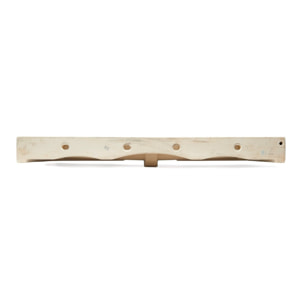 Lavabo 121,4 x 46,9 cm en céramique blanc – 2 trous – Infinitio (SATINF12046)