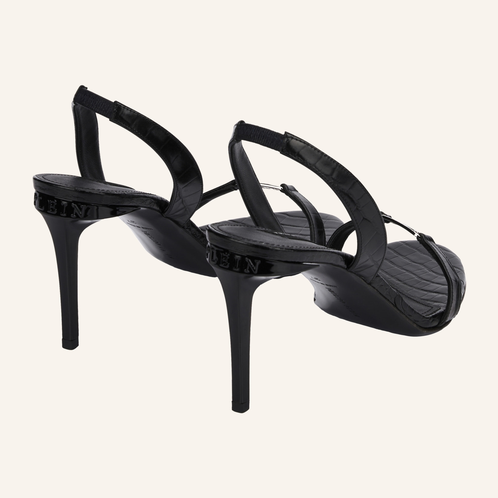 PHILIPP PLEIN High Heels Sandals Hexagon 9