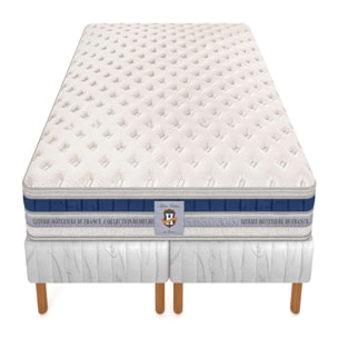 Ensemble Villandry - matelas 2 places + 2 sommiers