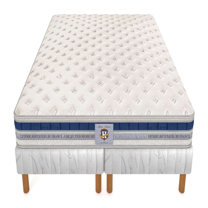 Ensemble Villandry - matelas 2 places + 2 sommiers
