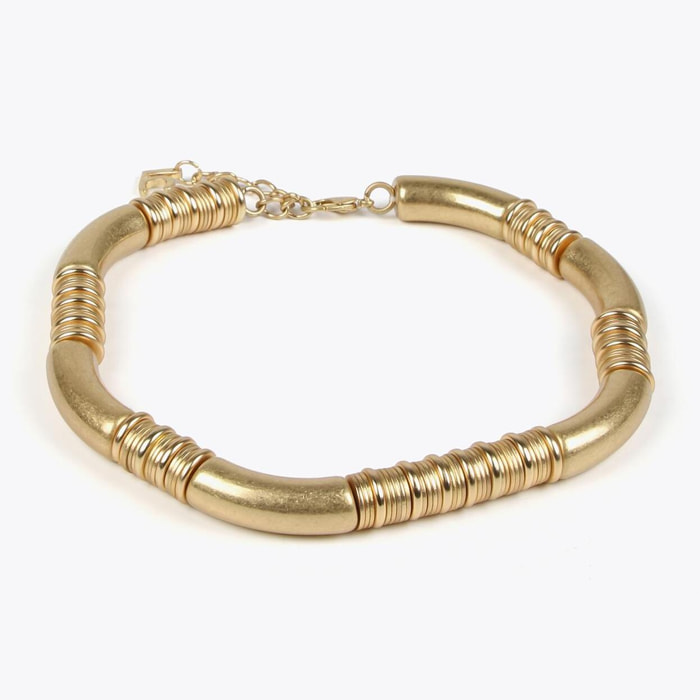Collana elementi dorati
