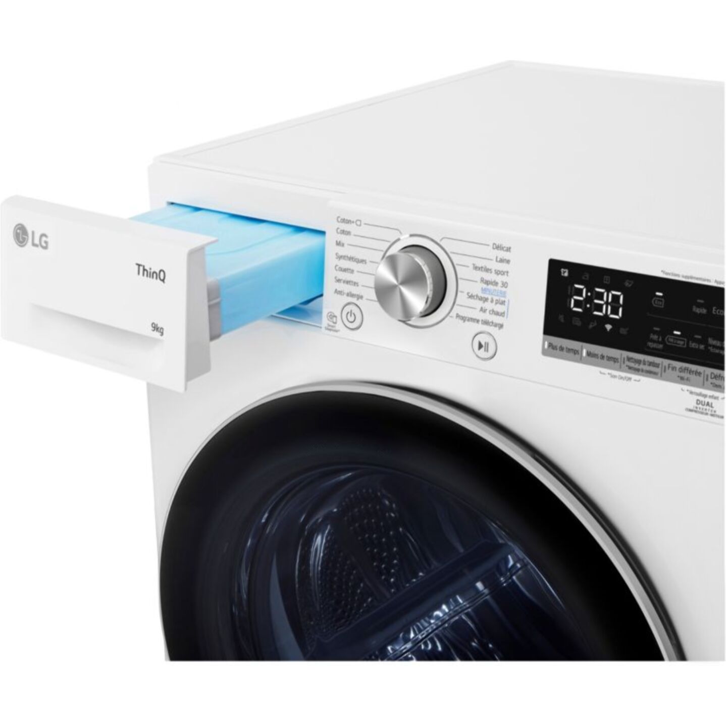 Sèche linge pompe à chaleur LG RH9V51WH