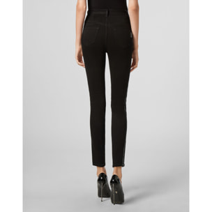 PHILIPP PLEIN Jegging de cintura alta