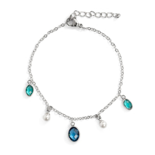 Pulsera Sewi acabado plata