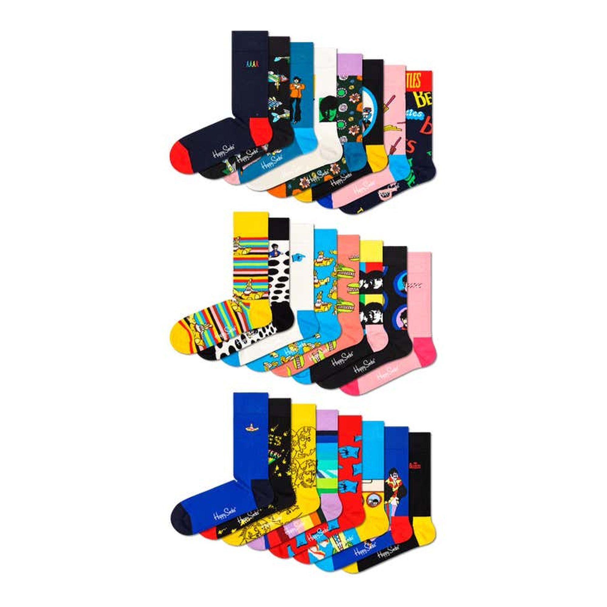 24-pack calcetines beatles collector´s