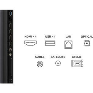 TV Mini LED TCL 55C89K 2025-55 pouces (139cm)
