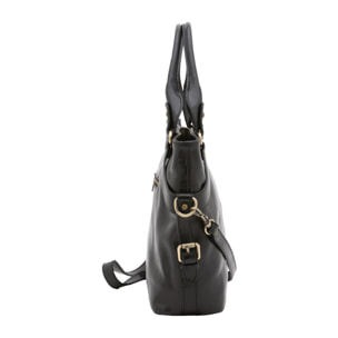 Borsa a mano da donna - Modello False - 100% pelle - 43.0 x 28.0 x 12.0 cm