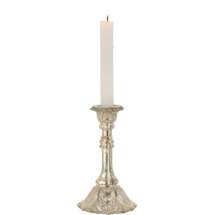 J-Line chandelier Oriental - verre - argent - medium - 2 pcs