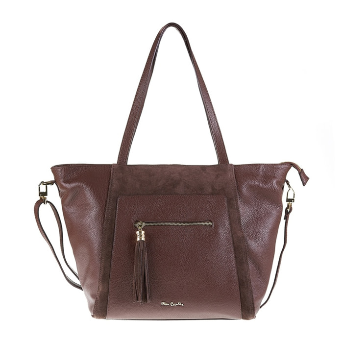 Borsa a mano da donna Made in Italy - Modello Erisia Plus - 100% pelle - 48.0 x 30.0 x 16.0 cm