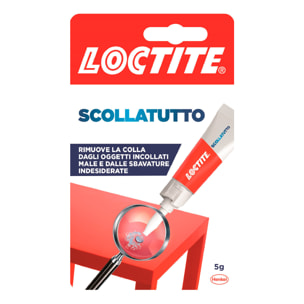 Loctite Scollatutto Gel Trasparente Rimuovi Colla - Flacone da 5g