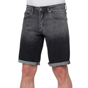 Bermudas vaqueras Hot Buttered Wairoa negro