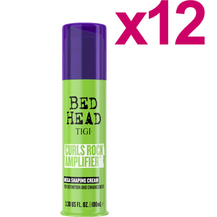 TIGI Kit Bed Head Curls Rock Amplifier 12 Unidad x 113ml