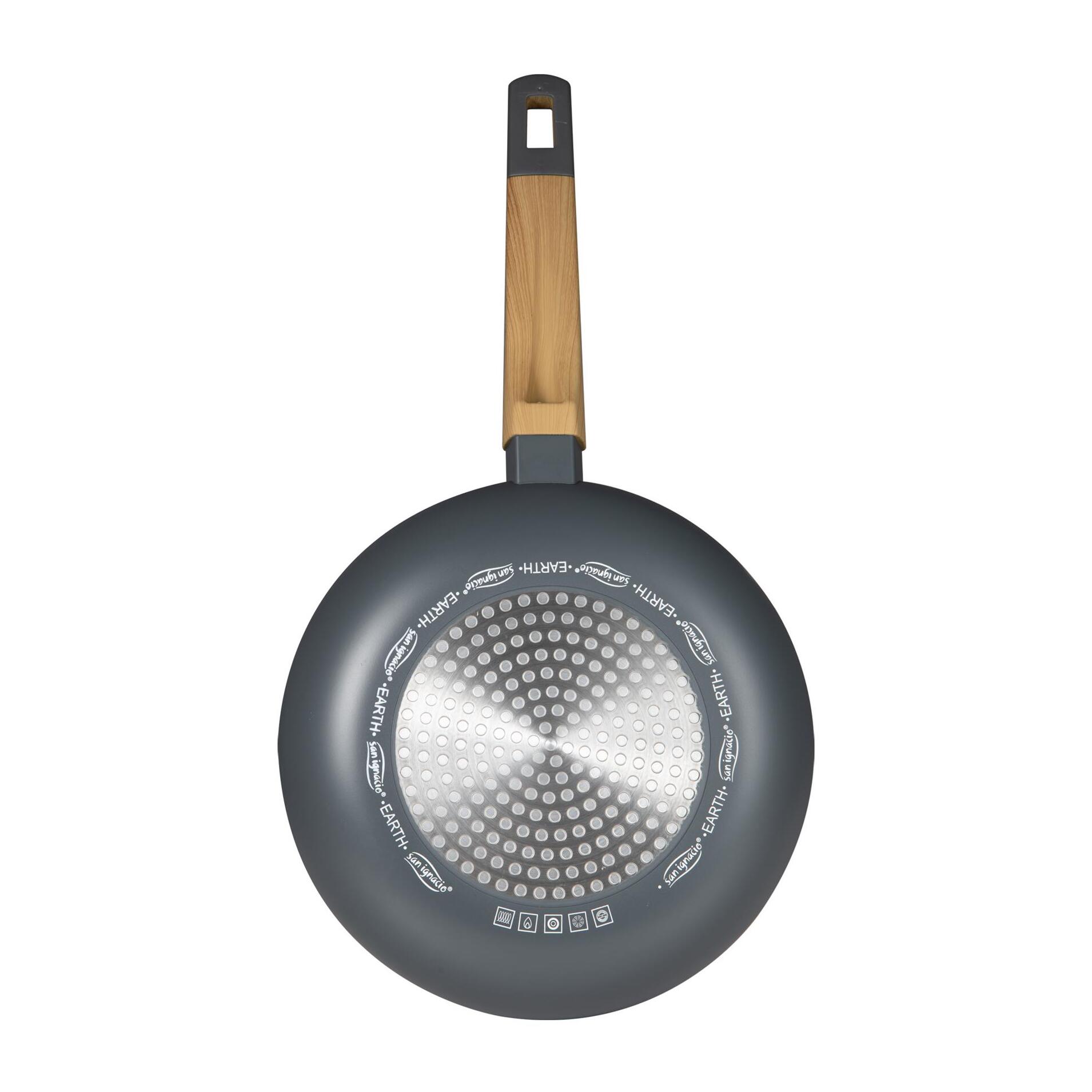 Sartén de Aluminio Prensado Inducción SAN IGNACIO Earth Grey