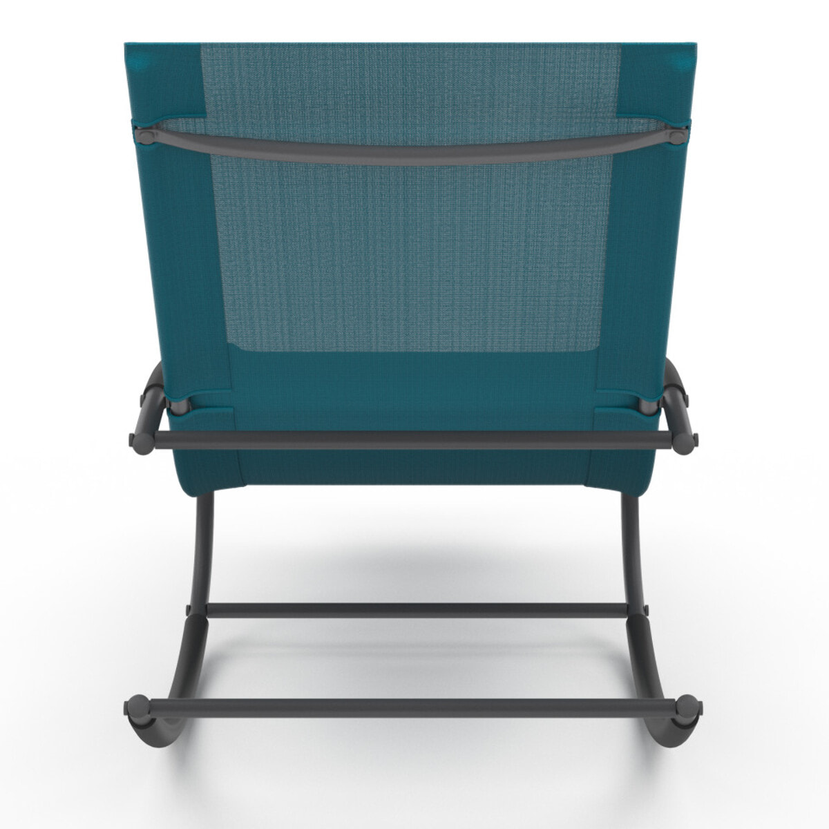 Transats à bascule Malawi bleu canard - lot de 2