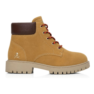 PHILIPP PLEIN Botas planas de media caña SKULL