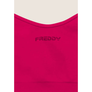 Top sportivo seamless con scollo a cuore e supporto leggero