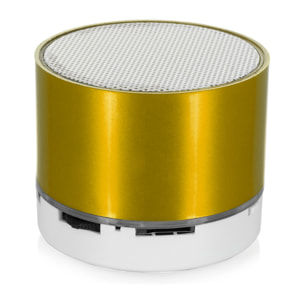 Altoparlante compatto Viancos Bluetooth 3.0 da 3W, con luce led, vivavoce e radio FM.