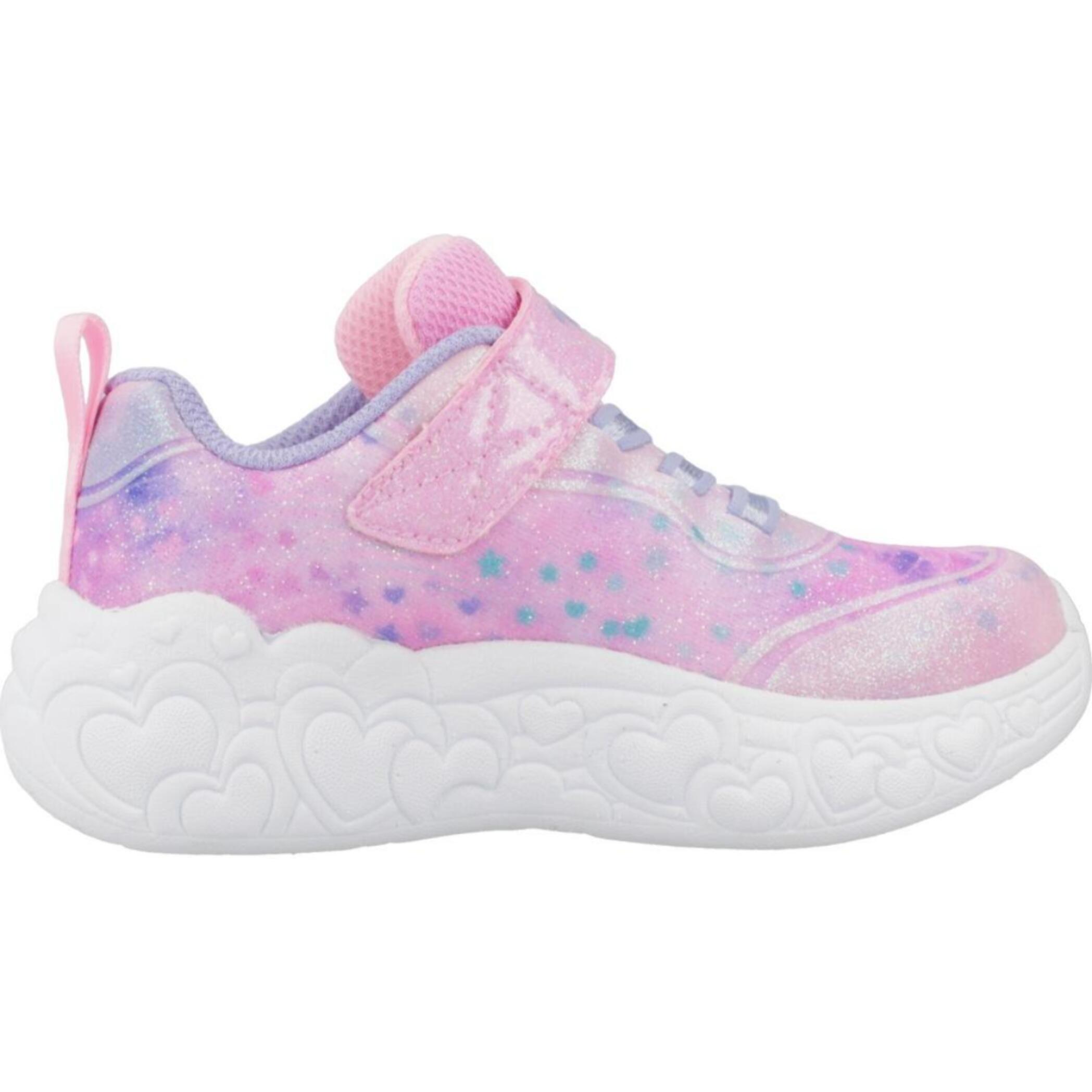 Zapatillas Niña Eternal Heart Lights Rosa
