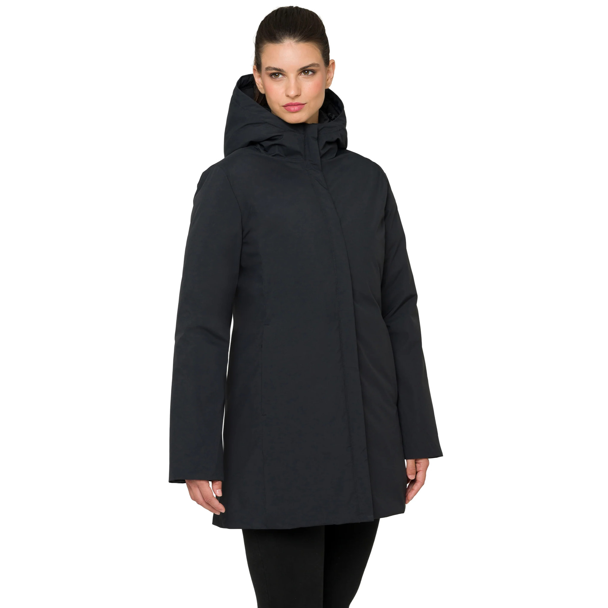 Parka NAKEELA imbottito impermeabile nero