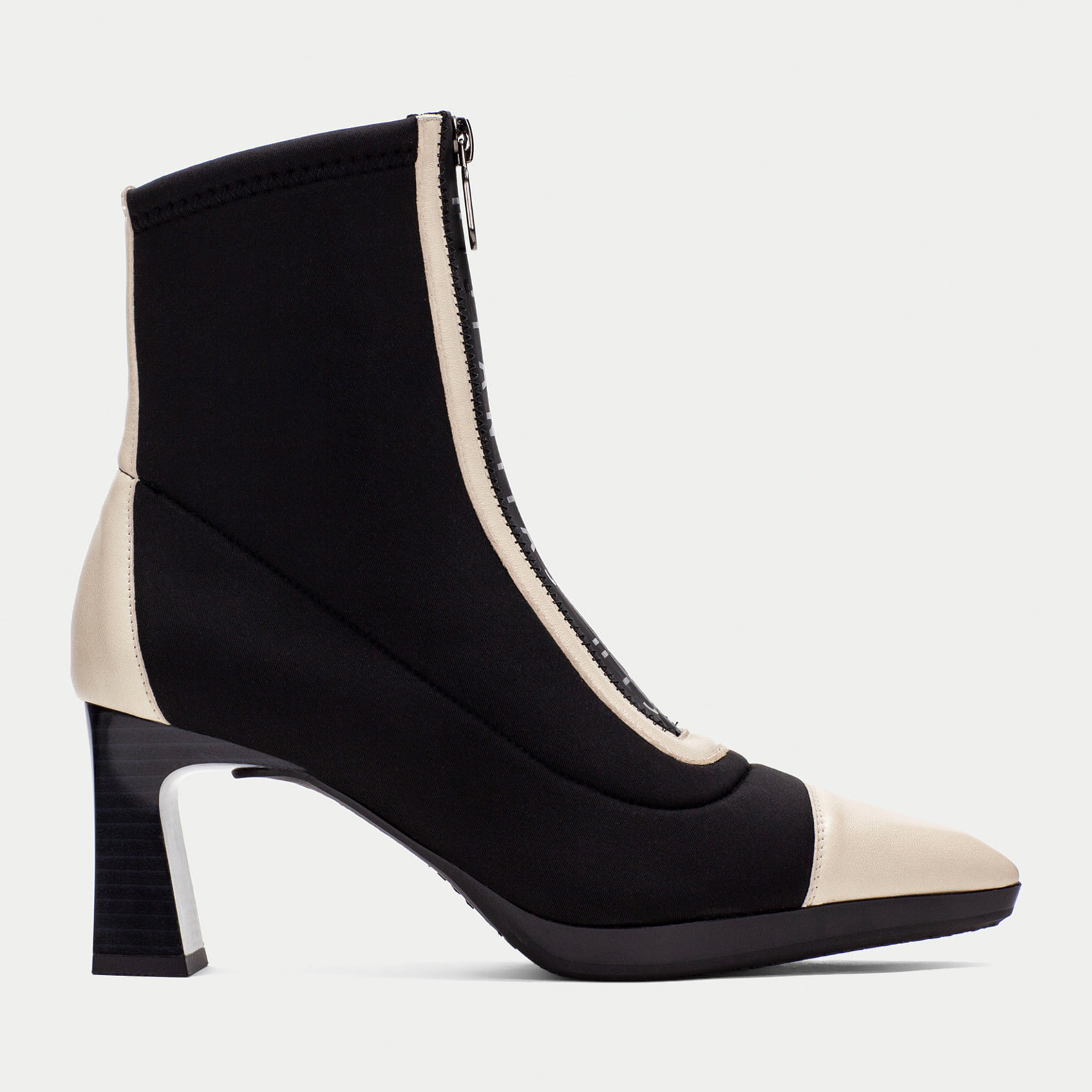 Botin Ankara Negro milk 7 cm