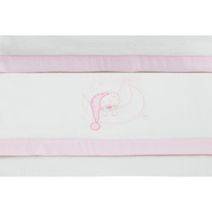 Juego 3 Pcs Coche Coralina Mod Bear Sleeping Bco/Rosa