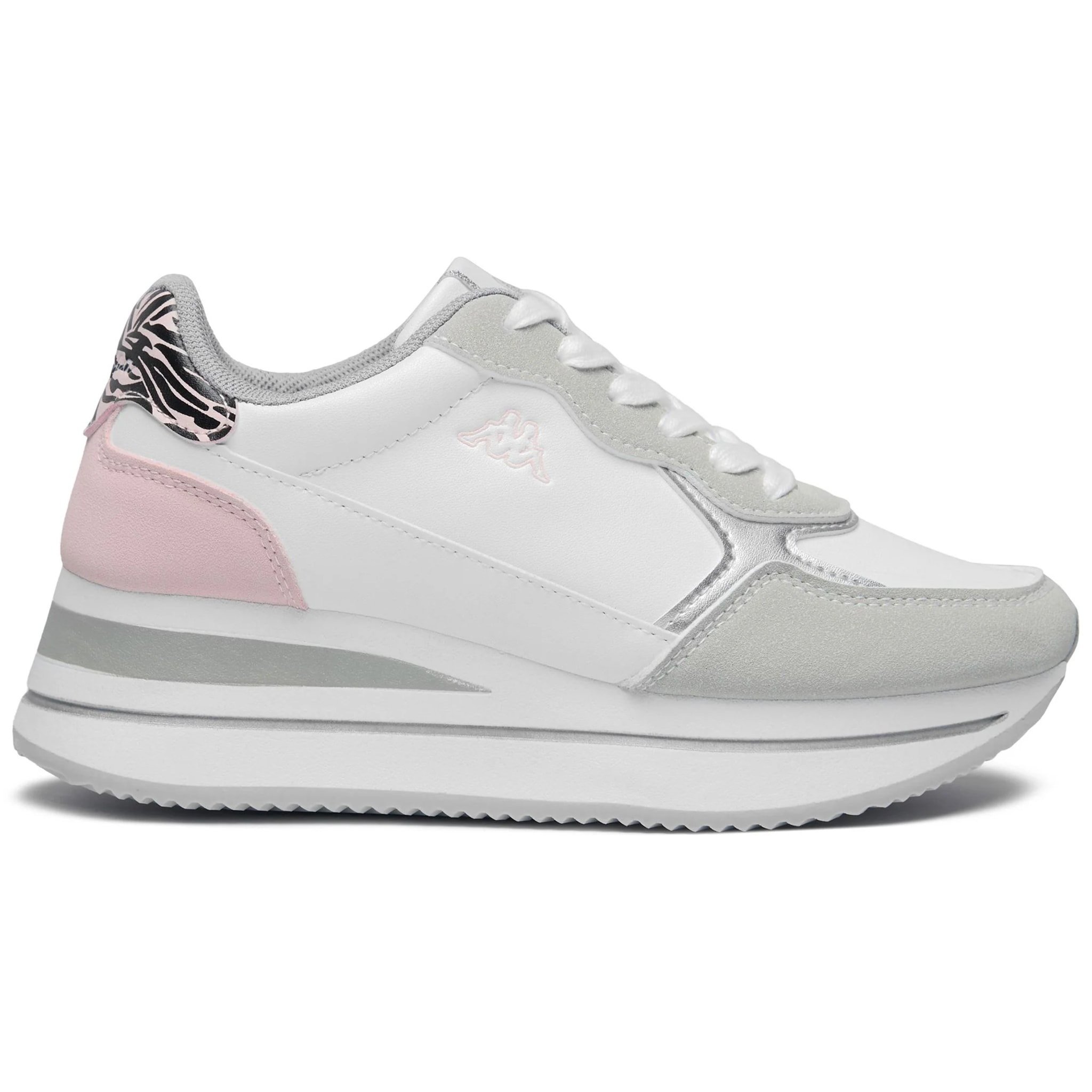 Sneakers Kappa Donna Logo Geena 3 Grigio