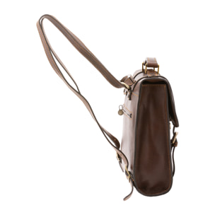 Zaino  unisex In Vera pelle Made in Italy 37x28x9 cm