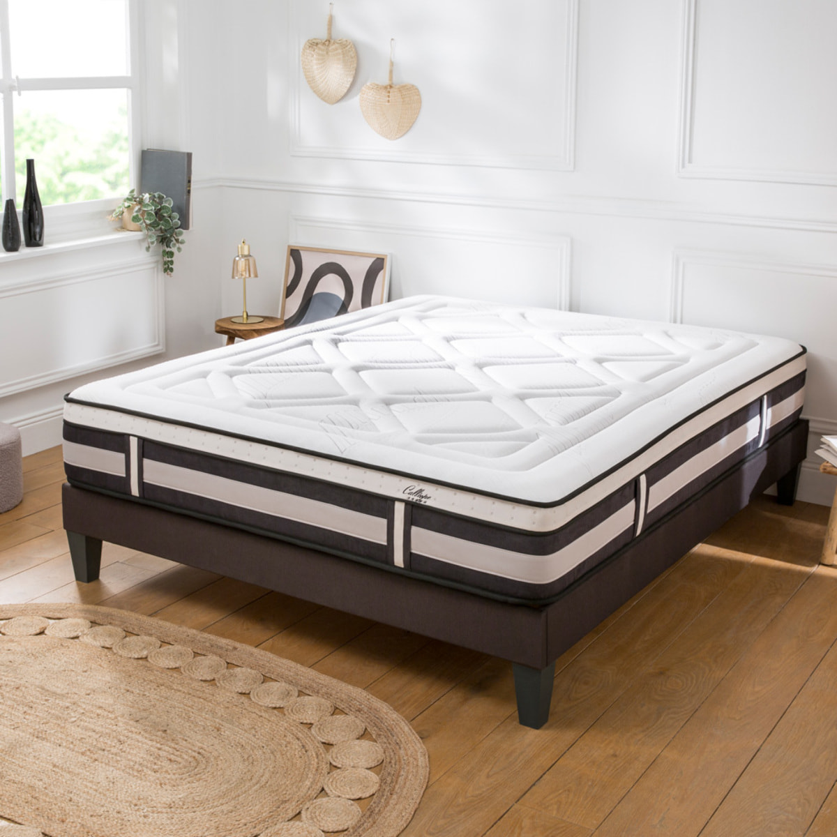 Matelas Calliope mémoire de forme + mousse HD - 2 Places