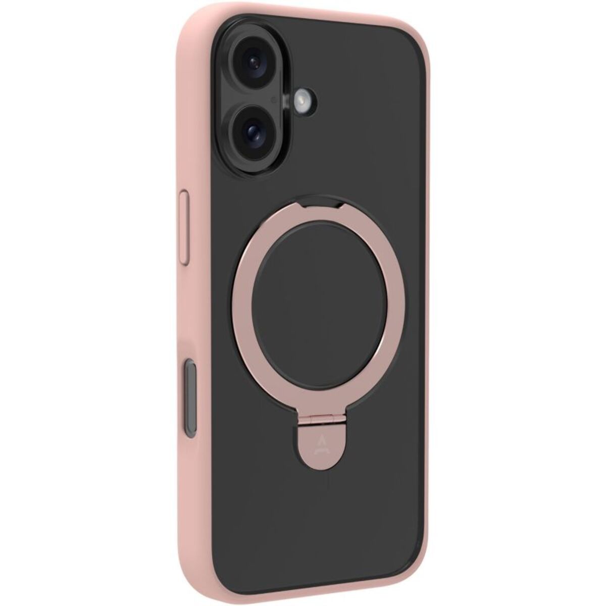 Coque ADEQWAT iPhone 17 magnétique stand Rose