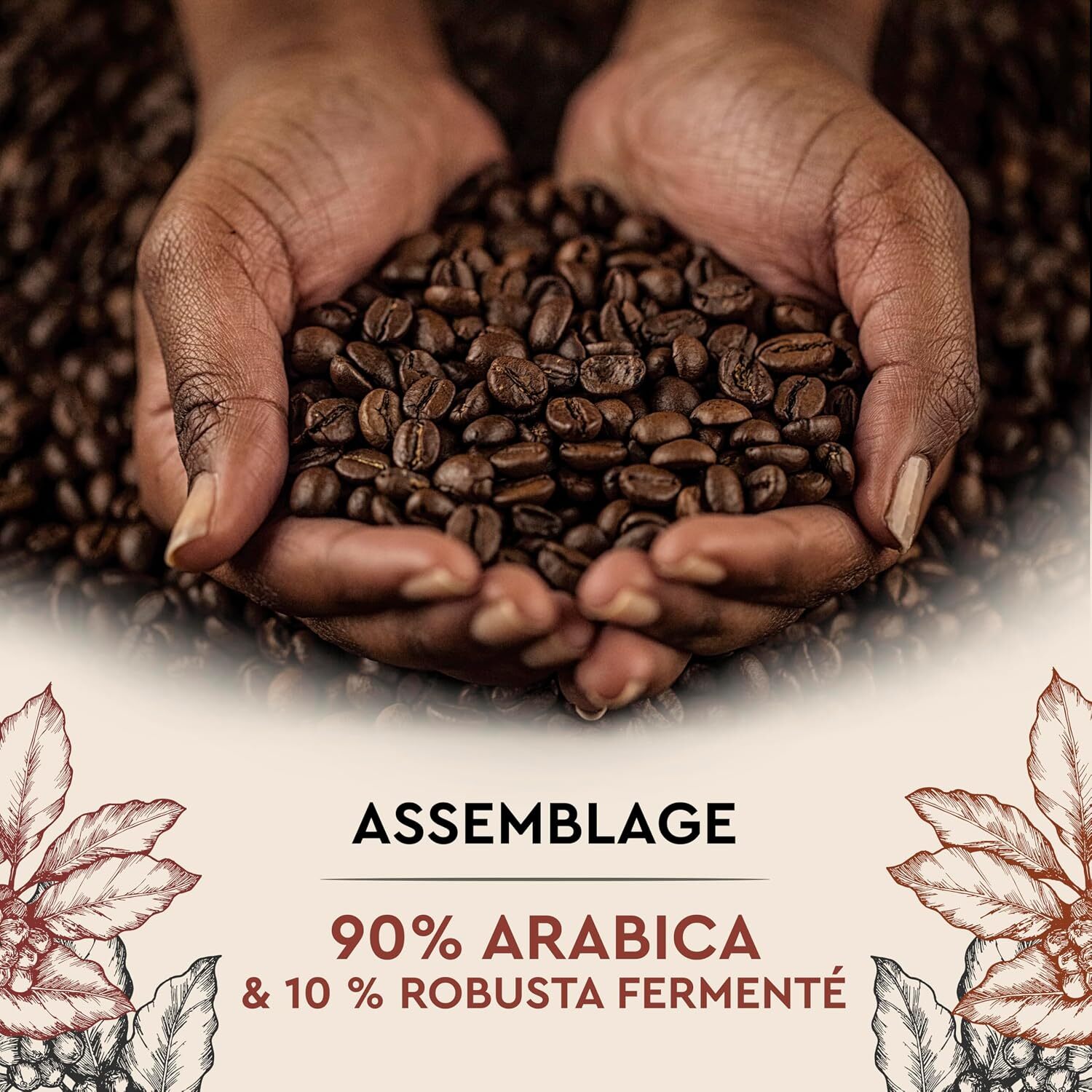 Café Cuvée de caractère x10 - Capsules compatibles Nespresso en aluminium