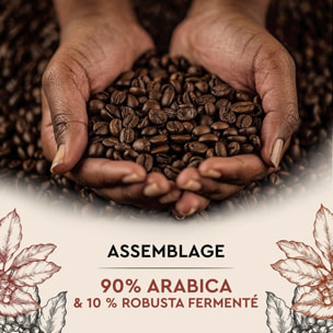 Café Cuvée de caractère x10 - Capsules compatibles Nespresso en aluminium