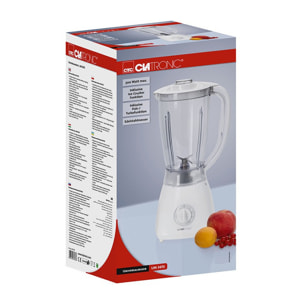 Blender Mixeur universel 1,5L 500W Clatronic UM 3470 Blanc