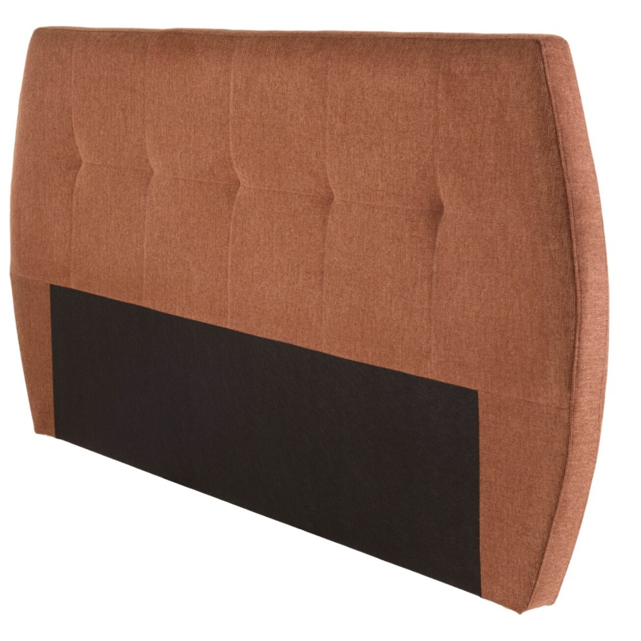 ARTHUR - Tête de lit rembourrée pour lits 140/160cm couleur terracotta