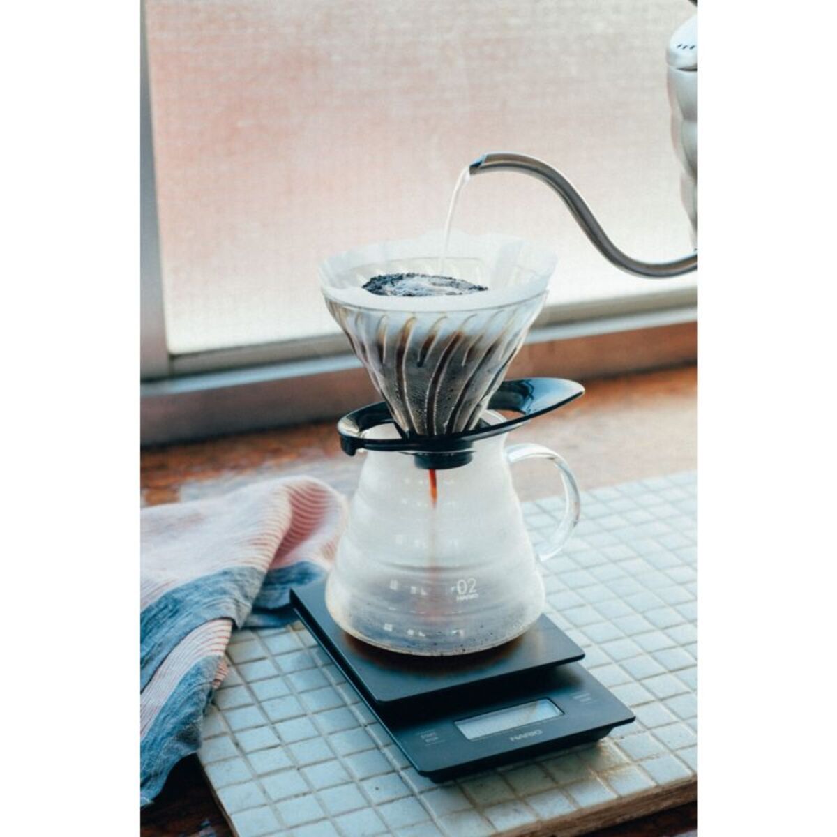 Bouilloire HARIO Buono Argent