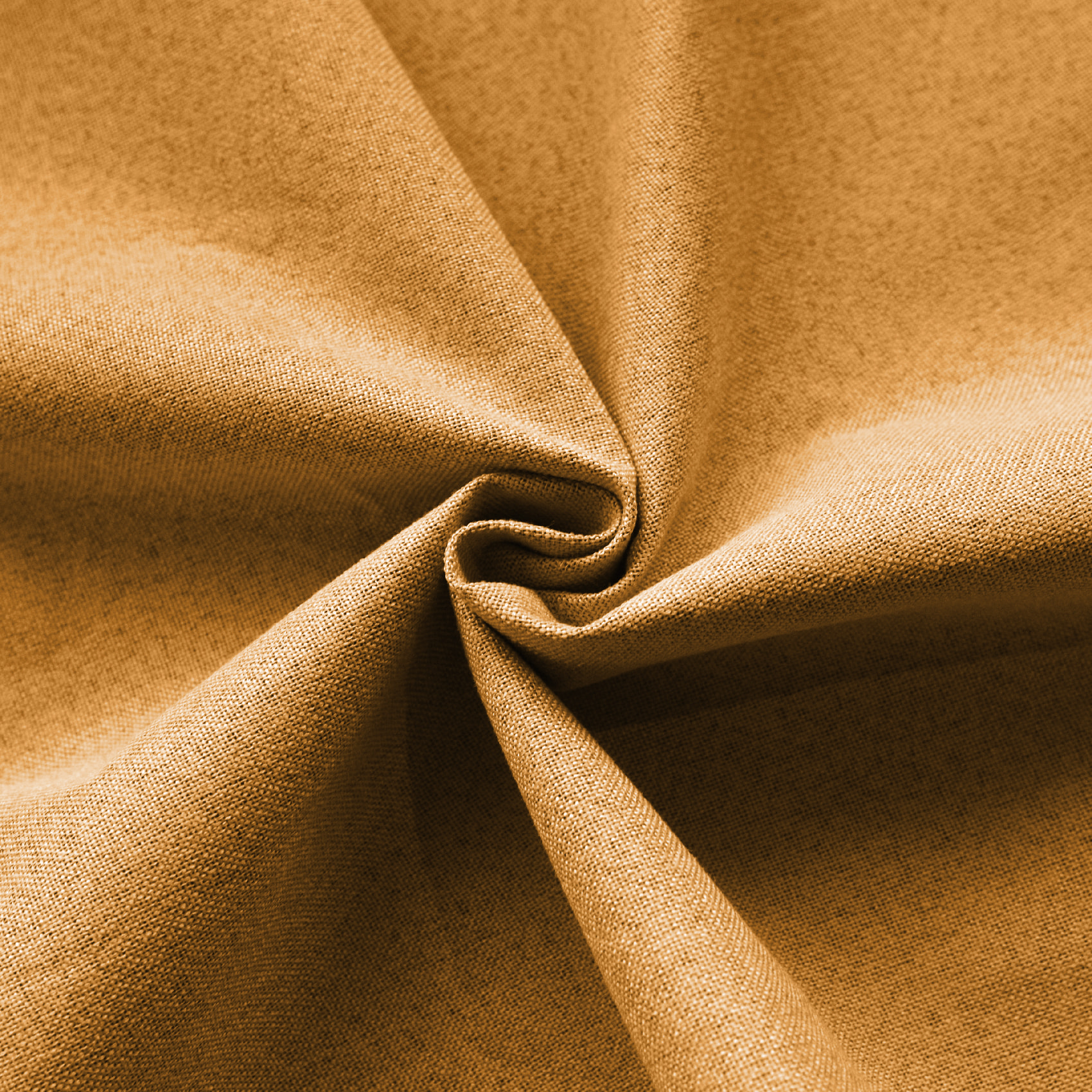 Tissu occultant double face - Jaune Ocre