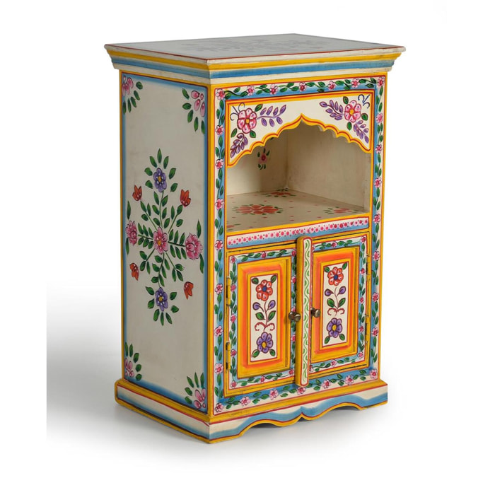 Telefonera - Madera de Mango - 75x48x35cm