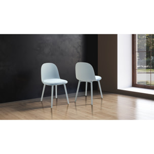 Oresteluchetta Set 4 Sedie TELLA LIGHT BLUE