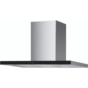Hotte décorative murale FABER TSPG 900 INOX/VERRE NOIR