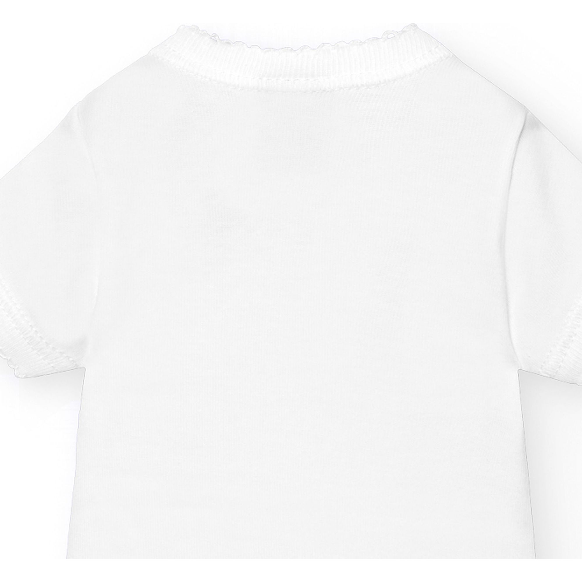 Body cruzado bebé manga corta algodón