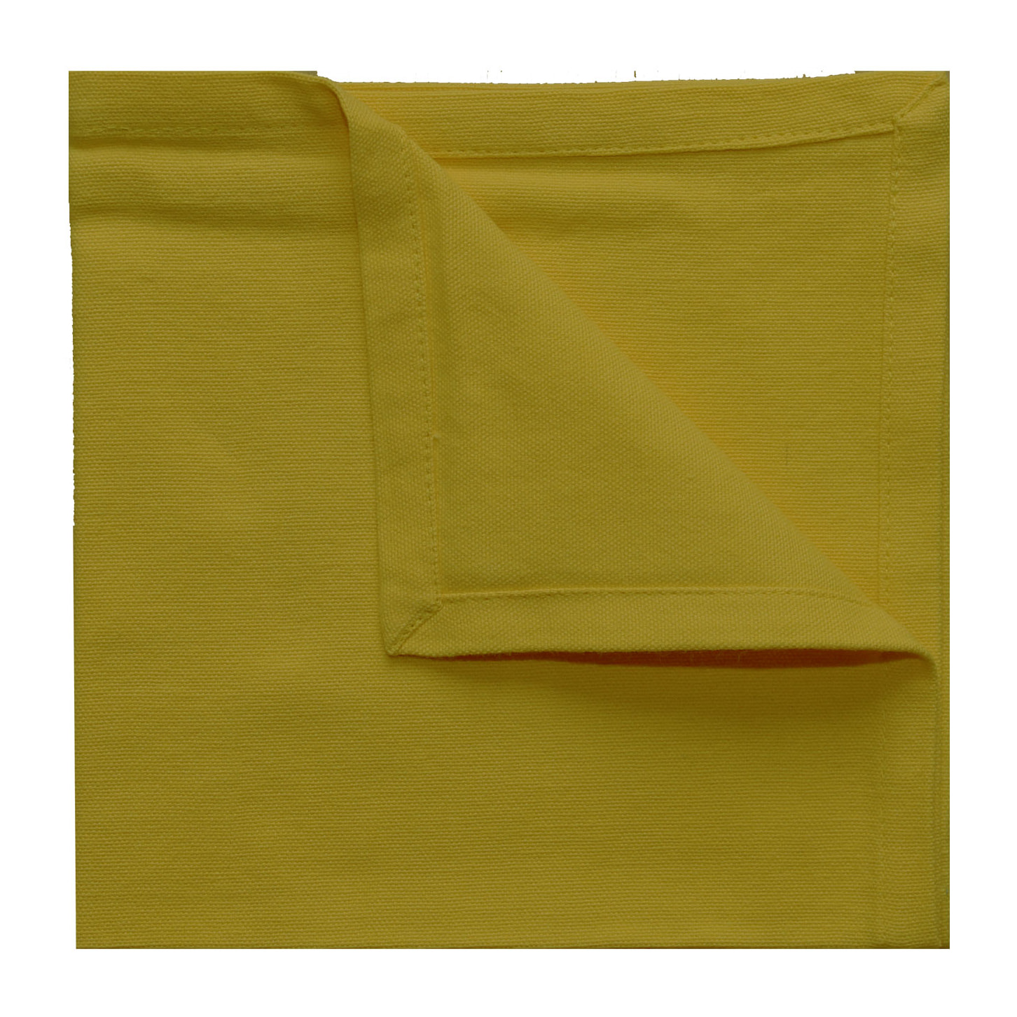 Serviette de table unie et colorée - Doré
