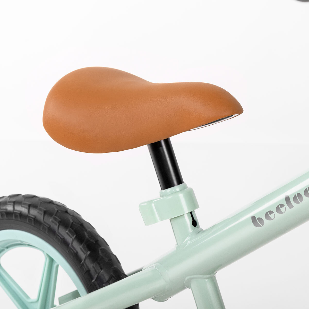 Bicicleta sin pedales MINT BIKE bici infantil de aluminio diseño verde