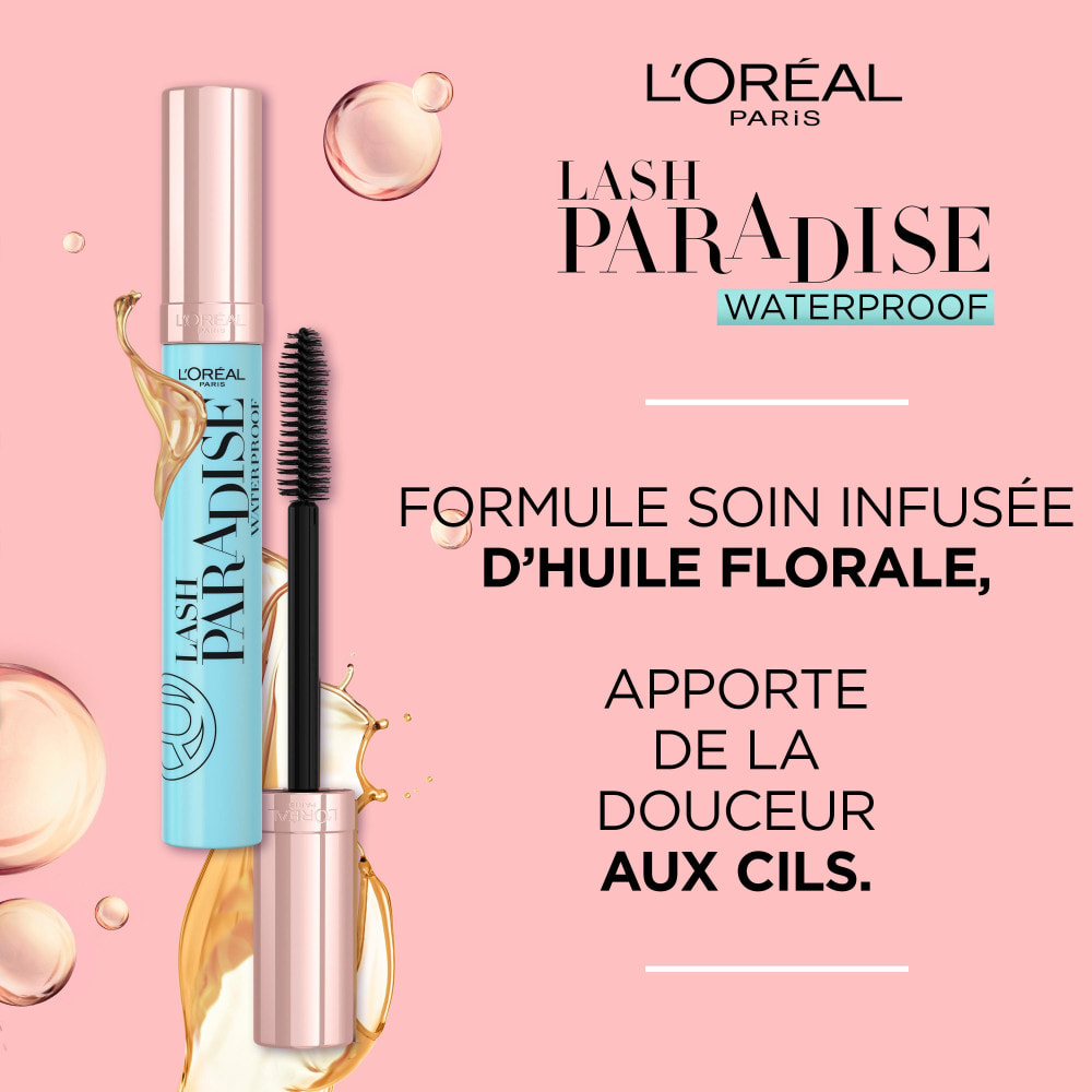 L'Oréal Paris Lash Paradise Mascara Waterproof Noir